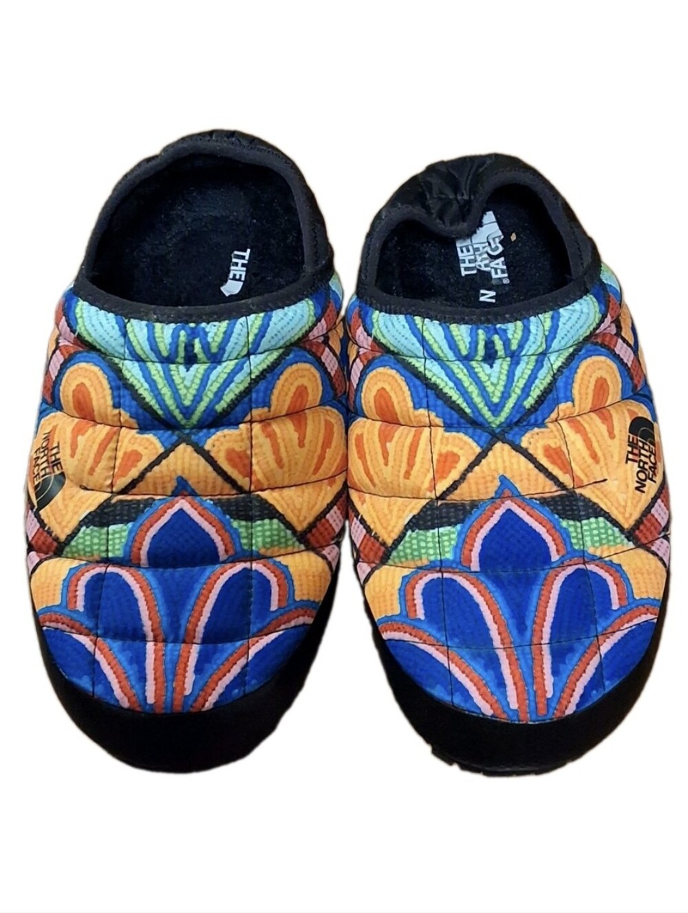 The North Face Women's ThermoBall Traction Mules Slippers Colorful Boho 8 US/ 39